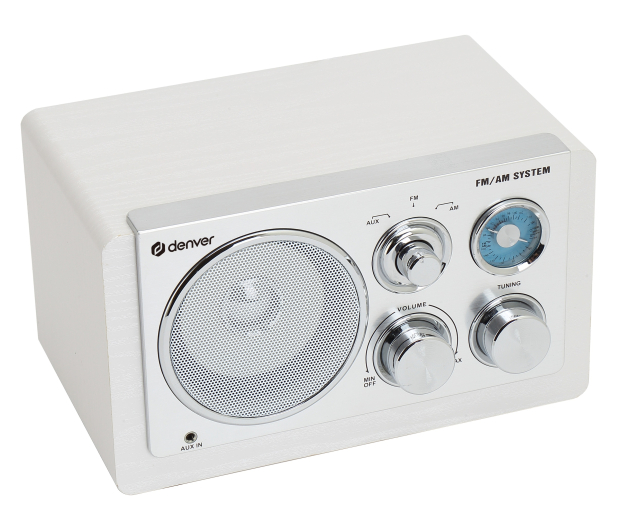 Denver Radio AM/FM Denver TR-63B białe - 1535061 - zdjęcie 4